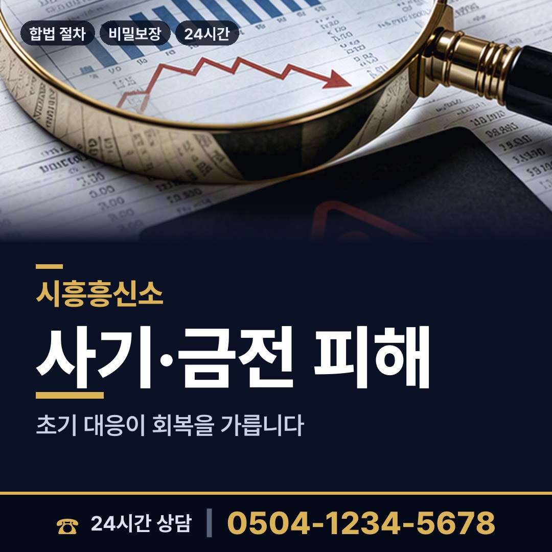 시흥 은행동 탐정사무소 상담 안내